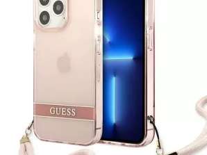 Case Guess GUHCP13LHTSGSP, skirtas Apple iPhone 13 Pro / 13 6,1