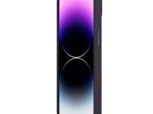 Zestaw Etui Baseus Liquid Silica Gel do iPhone 14 Pro Max  fioletowe