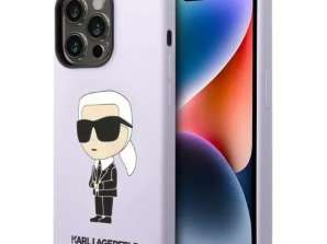 Karl Lagerfeld KLHCP14LSNIKBCU ochranné pouzdro na telefon pro Apple iPhon