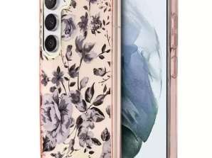 Lieta Guess GUHCS23MHCFWSP priekš Samsung Galaxy S23+ Plus S916 rozā/rozā