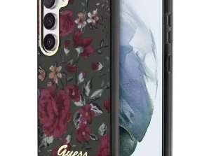 Guess Case GUHCS23MHCFWSA para Samsung Galaxy S23+ Plus S916 verde/kak