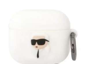 Karl Lagerfeld KLA3RUNIKH beschermende hoofdtelefoon case voor Apple AirPods