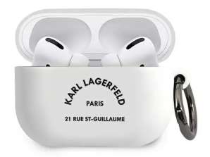 Karl Lagerfeld KLACAPSILRSGWH Apple Air için Koruyucu Kılıf
