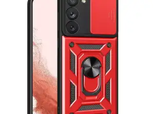 Hybrid Armor Camshield Case for Samsung Galaxy S23+ Plus Armored