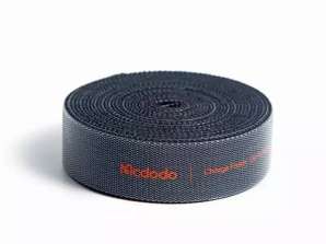 Velcro tape , cable organizer Mcdodo VS-0960 1m (black)