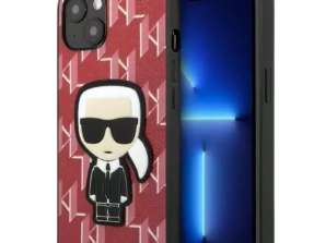Karl Lagerfeld KLHCP13SPMNIKPI aizsargājošs tālruņa futrālis Apple iPhone tālruņiem