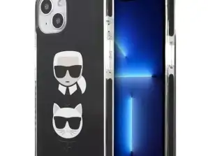 Karl Lagerfeld KLHCP13STPE2TK apsauginis telefono dėklas, skirtas Apple iPhone