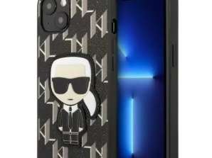 Karl Lagerfeld KLHCP13MPMNIKBK skyddande telefonfodral för Apple iPhones
