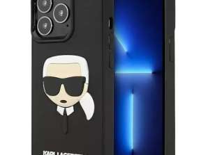 Karl Lagerfeld KLHCP13LKH3DBK Capa de telefone protetor para Apple iPhone