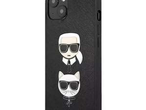 Kotelo Karl Lagerfeld KLHCP13MSAKICKCBK iPhone 13: lle 6,1 tuuman kovakotelo Saffi