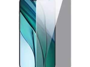 Gehärtetes Glas mit 0,4 mm Baseus-Blickschutzfilter für iPhone 14 Plu