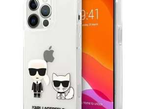 Karl Lagerfeld KLHCP13LCKTR aizsargājošs tālruņa futrālis Apple iPhone 1