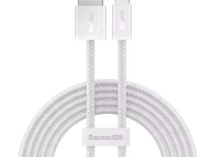 USB-kabel för Lightning Baseus Dynamic, 2.4A, 2m (vit)