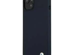 Coque de téléphone BMW BMHCP13SSILNA pour Apple iPhone 13 Mini 5,4 » bleu marine