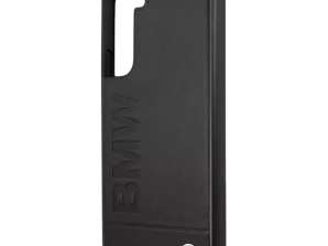 BMW BMHCS22SSLLBK-fodral Samsung Galaxy S22 S901 hardcase signaturlogotyp