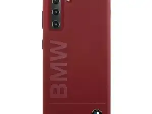 BMW BMHCS21SSLBLRE Hülle für Samsung Galaxy S21 G991 Hartschalenkoffer Silikon S
