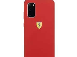 Custodia rigida Ferrari per Samsung Galaxy S20 rosso/rosso Si