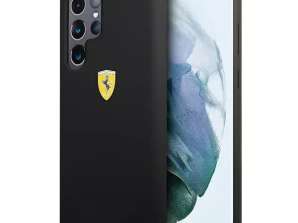Ferrari, étui rigide pour Samsung Galaxy S22 Ultra noir/bl