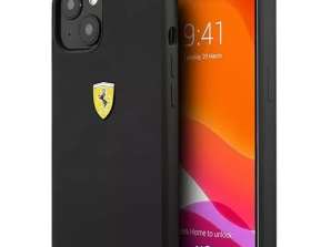 Coque pour Ferrari iPhone 13 6,1 » noir/noir Housse rigide Silicone