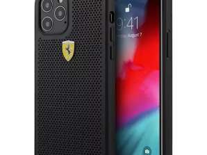Telefono dėklas, skirtas Ferrari iPhone 12 Pro Max 6,7 colio juodos / juodos spalvos kietas dėklas O