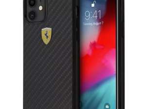 Coque pour Ferrari iPhone 12 mini 5,4 » noir/noir hardcase On T