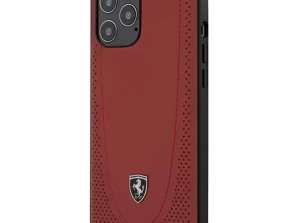 Coque pour Ferrari iPhone 12 Pro Max 6,7 » étui rigide rouge/rouge O