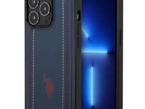 US Polo Leather Stitch Phone Case iPhone 14 Pro 6,1