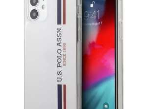 US Polo Tricolor Collection Phone Case iPhone 12 mini 5,4 » blanc/