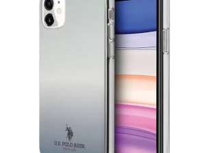 US Polo Gradient Pattern Collection Telefoonhoesje iPhone 11 blauw