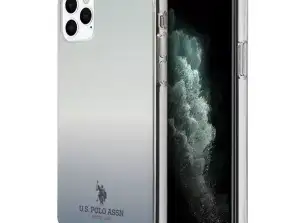 US Polo Phone Case Dégradé Pattern Collection iPhone 11 Pro ciel