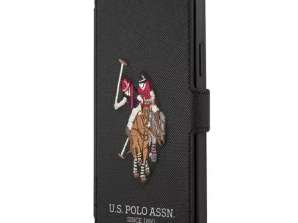 US Polo Borduurwerk Collectie boek iPhone 12/12 Pro 6,