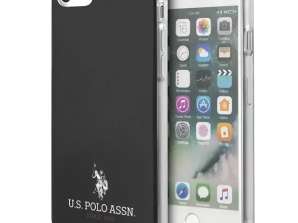 Чохол для телефону US Polo ShinyiPhone 7/8/SE 2020 / SE 2022 чорний/чорний