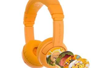 BuddyPhones PlayPlus vezeték nélküli gyermek fejhallgató (sárga)