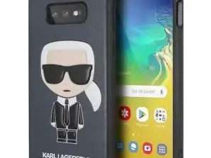 Karl Lagerfeld capa de telefone para Samsung Galaxy S10e hardcase azul marinho