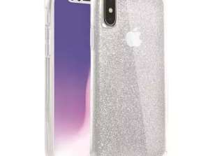 UNIQ Clarion Tinsel Phone Case para iPhone Xs Max transparente / luc