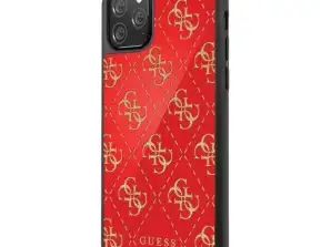 Guess GUHCN584GGPRE iPhone 11 Pro rood / rood hard case 4G Double Lay