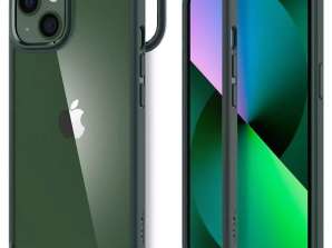 Spigen Ultra hübriidtelefoni ümbris iPhone 13 Midnight Greenile