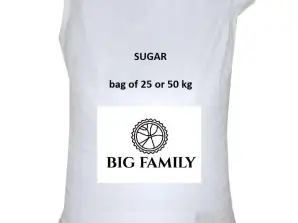 Sugar 50kg on pallets