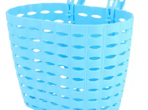 Plastic mand voor kinderfiets - kleurrijke stuurmand voor het vervoeren van kleine items