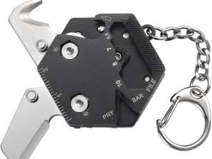 Privjesak za ključeve multitool ključevi alati torx nož kartica