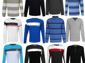 MEN'S T-SHIRTS LONG SLEEVE BLOUSES MIX COLORS S - XXL