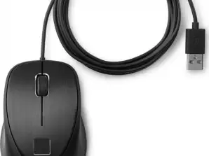 HP USB mouse with fingerprint reader