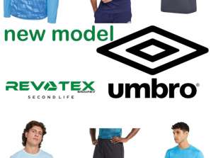 Stock de ropa deportiva de los productos UMBRO