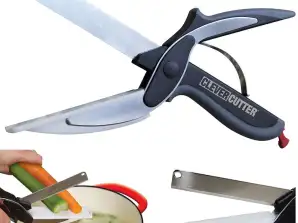 KITCHEN SCISSORS WITH A BOARD FOR VEGETABLES/MEATS S:442 (stock in pl)