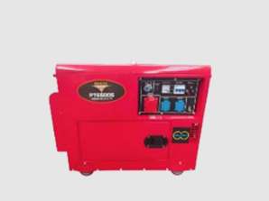 Dizelski generator - DW 8500w - Dušilec zvoka - električni zagon - 6500W Največja obremenitev - AVR krmilnik - Povečanje zalog