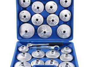 Cup-shaped oil filter wrench set | 23-piece YZ-6014