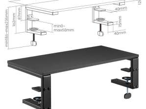 Stand Table Monitor Shelf Laptop Computer Adjustable For Desk