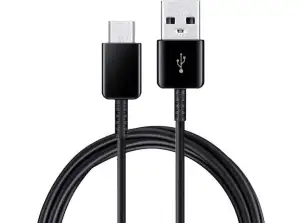 Original Samsung USB-C Typ C EP-DG970BBE 1m kabel Svart