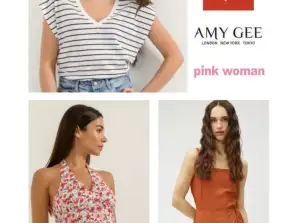 Stock of women's clothing for summer, variety of brands: Tissaia, Pink, Koton, Amy Gee and more