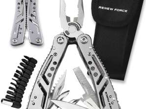 MULTITOOL Multi-Tool RENEW FORCE 24 tööriistast koosnev komplekt POCKET KNIFE MT-PRO-8